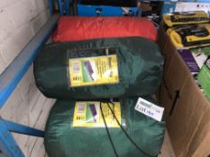 5 X SLEEPING BAGS IN VARIOUS STYLES AND SIZES