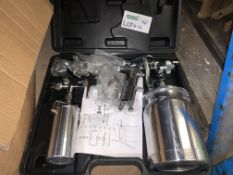 BRAND NEW SPRAY GUN AND TOUCH UP SET WITH CARRY CASE