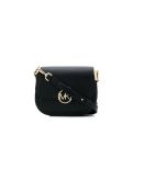 BRAND NEW MICHAEL KORS LILLIE BLACK SMALL SADDLE CROSSBODY BAG (9072) RRP £199 - 2