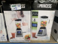 3 X PRINCESS 100 WATT BLENDER POWER DELUXE RRP £139