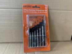 14 X BRAND NEW STAG TOOLS 6 PIECE PRECISION SCREWDRIVER SETS