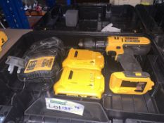 DEWALT DCD776D2T- GB 18V 2.0AH LI-ION XR CORDLESS COMBI DRILL COMES WITH 2 BATTERIES, CHARGER AND