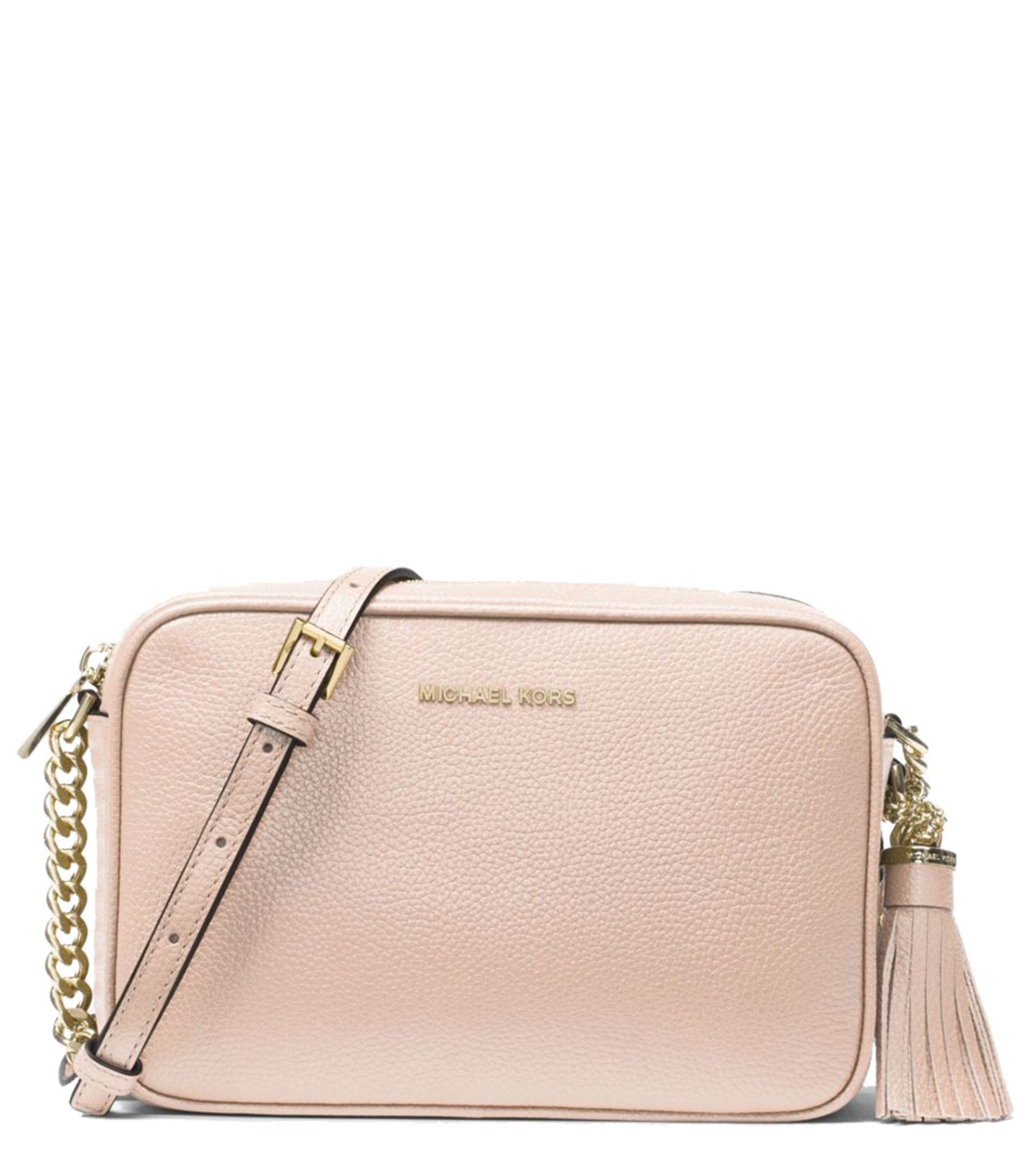 BRAND NEW MICHAEL KORS JET SET SOFT PINK MEDIUM CAMERA BAG (7225) RRP £229 - 2