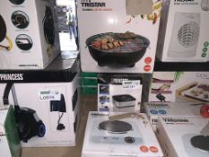 MIXED LOT INCLUDING TRISTAR HOT PLATE, PRINCESS ICE CREAM MAKER, TRISTAR ELECTRIC BBQ