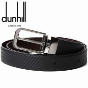 BRAND NEW ALFRED DUNHILL 30MM BELT TWIST ROUND CHASS SIZE 42 (6874) RRP £255-1