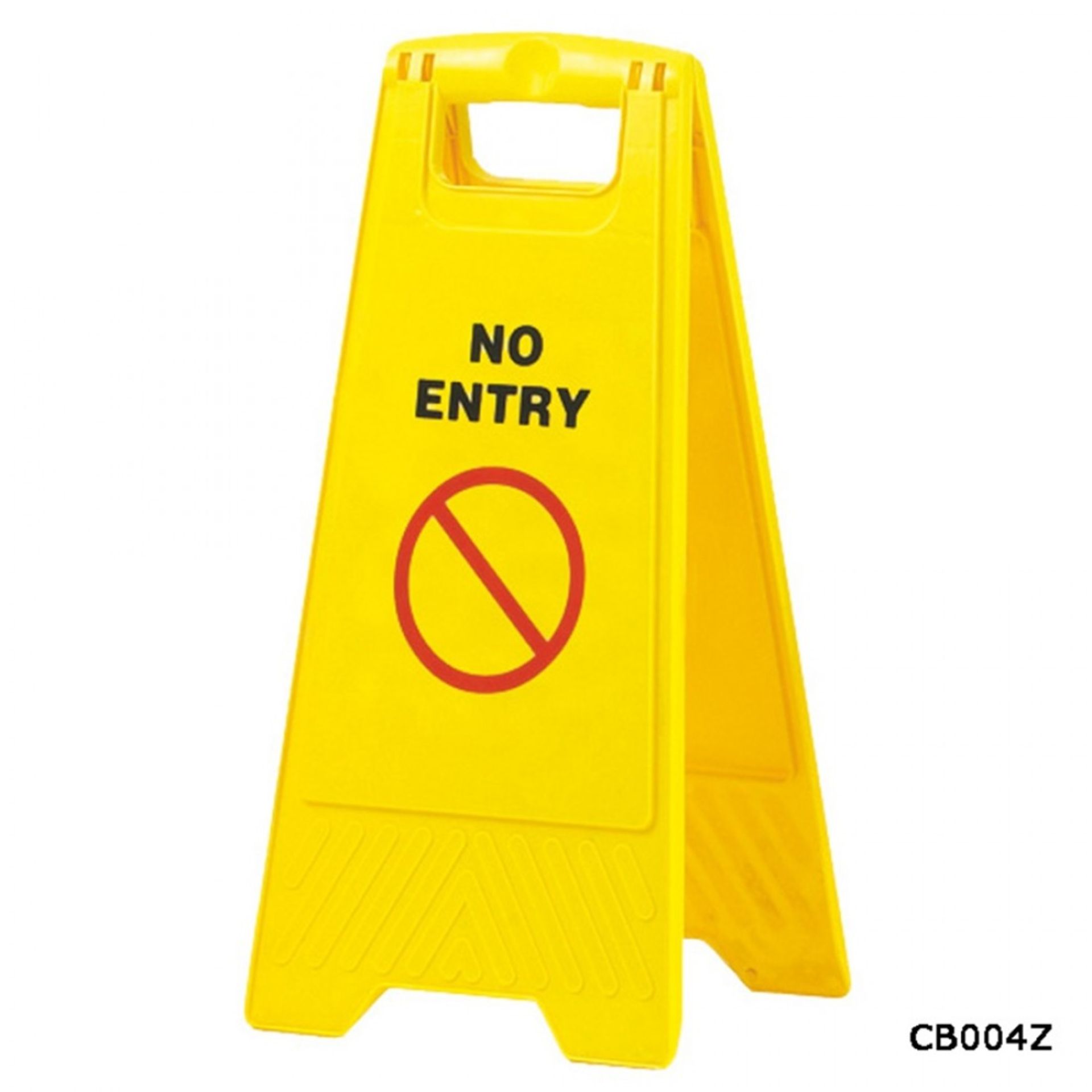 10 X BRAND NEW NO ENTRY STANDING SIGNS RRP £20 EACH CB004Z