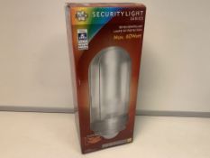 5 X SECURITY LIGHT SERIES BEVELINGS LAMPS
