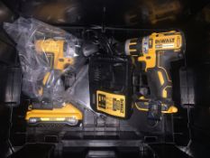 DEWALT DCK2510L3T-GB 18V 3.0AH LI-ION XR BRUSHLESS CORDLESS TWIN PACK COMES WITH 1 BATTERY,