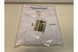 20 X BRAND NEW REGATTA CLIMALITE SUN PROTECTION SPORTS TOPS IN VARIOUS SIZES WHITE