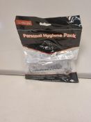 PALLET TO CONTAIN 750 X BRAND NEW SEALED ESSENTIAL GEAR PERSONAL HYGIENE PACKS EACH INCLUDES: TWIN