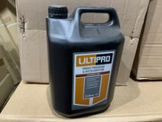 40 X NEW 5L TUBS OF ULTIPRO FROST PROOFER & ACCELERATOR - CHLORIDE FREE. RRP £12 EACH