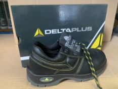 9 X BRAND NEW DELTA PLUS WORK BOOTS IN VARIOUS STYLES AND SIZES