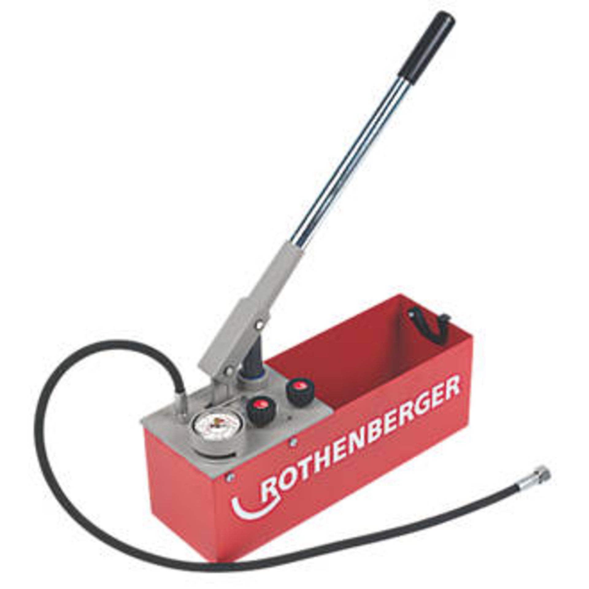 NEW BOXED. ROTHENBERGER RP 50 PRESSURE TESTING PUMP 60BAR. RRP £385  For efficient hydrostatic