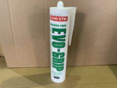 72 X EVOSTIK SOLVENT FREE EVO GRIP 310ML