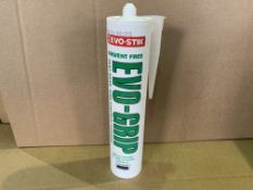 72 X EVOSTIK SOLVENT FREE EVO GRIP 310ML