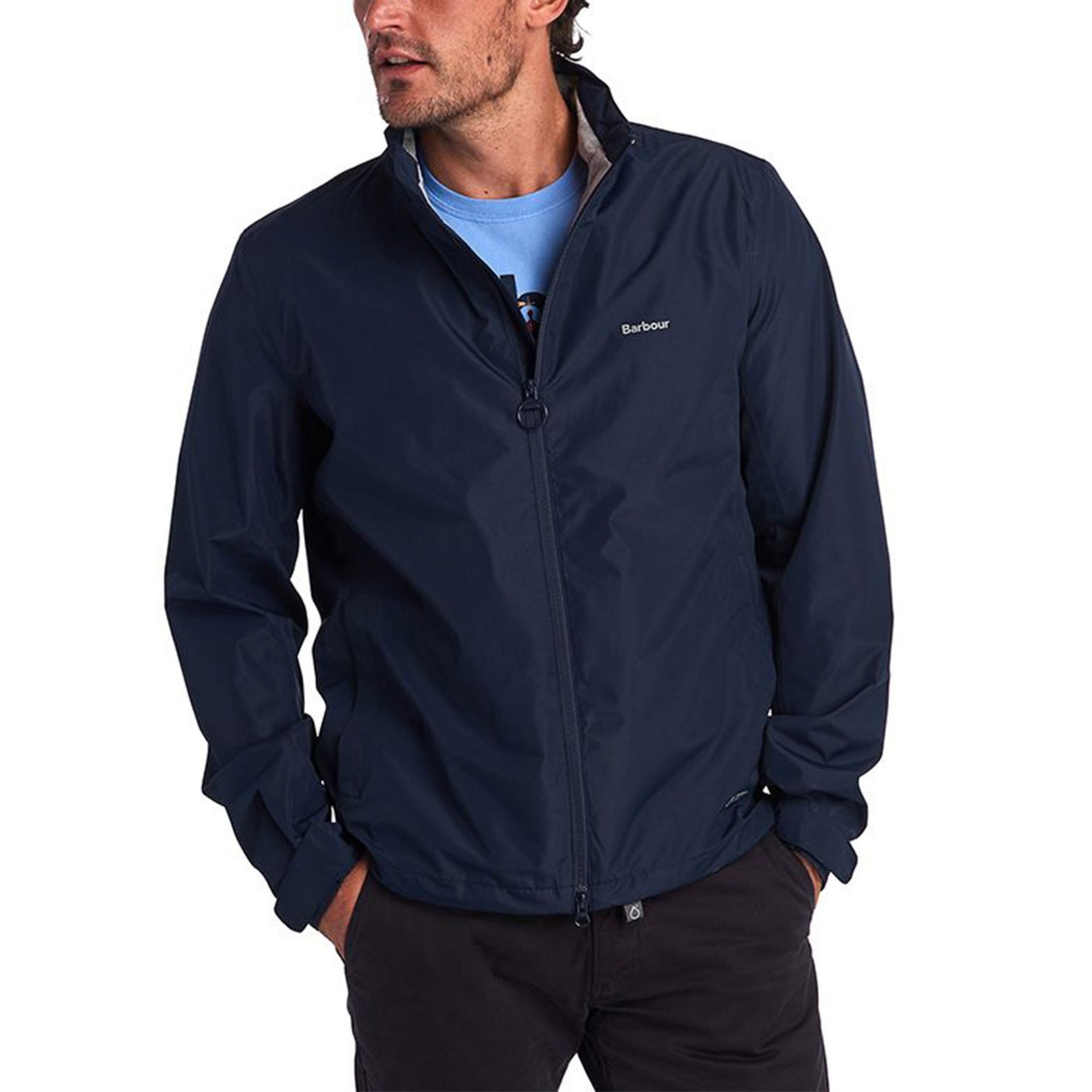 BRAND NEW BARBOUR NAVY COOPER JACKET SIZE XL (9288) - 1 RRP £160