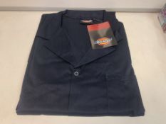 10 X BRAND NEW DICKIES REDHAWK WAREHOUSE COATS NAVY BLUE SIZE 3XL