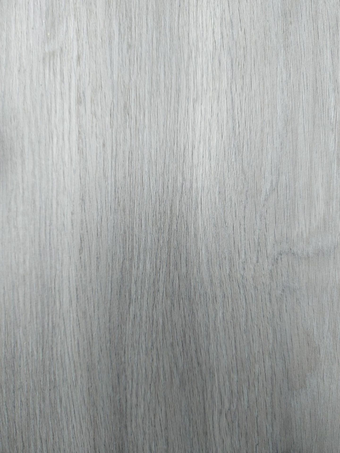 PALLET TO CONTAIN 11 NEW SEALED PACKS OF Grey Oak effect Luxury vinyl click flooring. EACH PACK