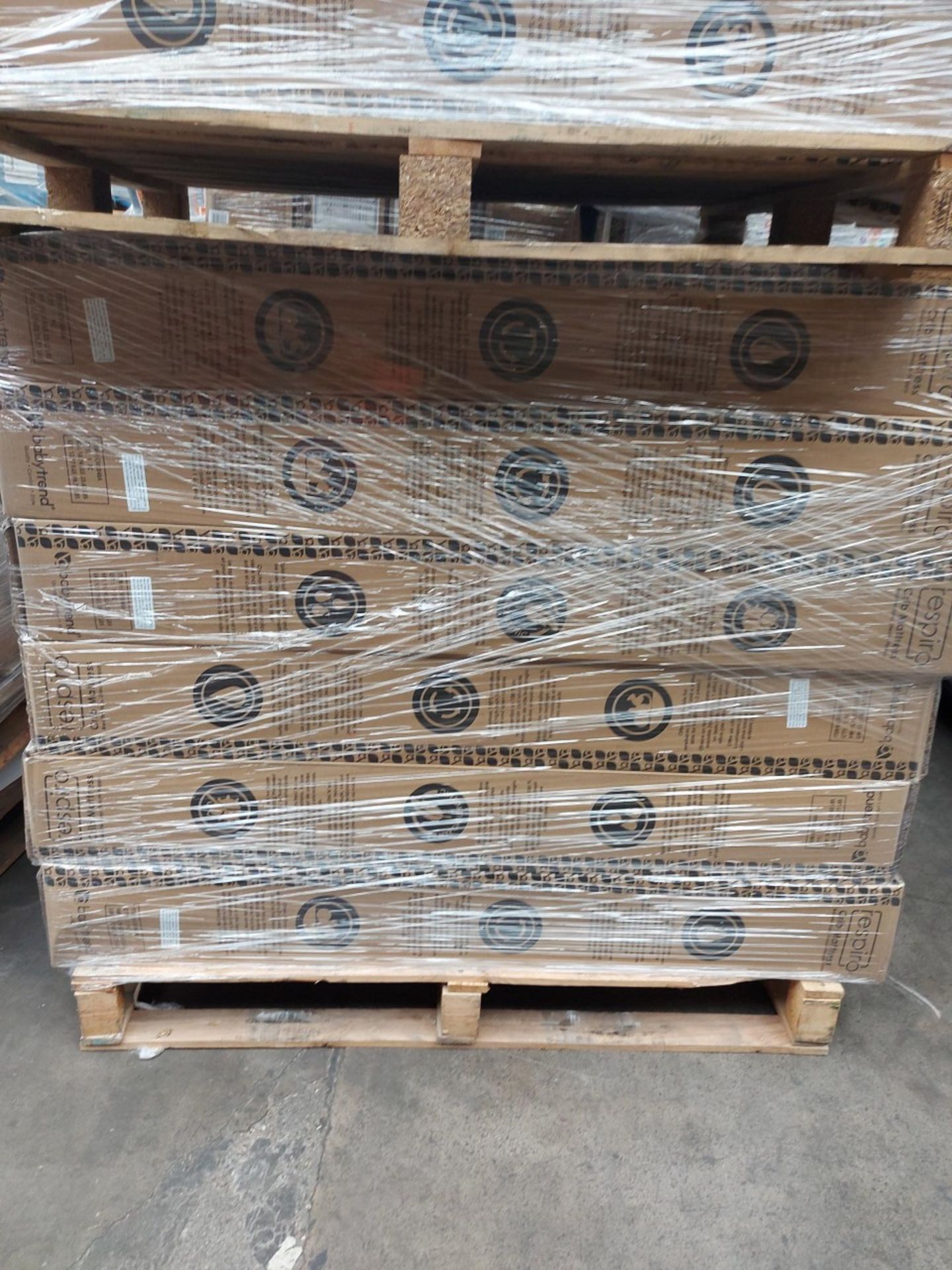 PALLET OF 20 x Brand New Boxed - Baby Trend Respiro Cot Mattress Breathable mesh and Open Air Sides. - Image 2 of 2