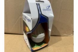 32 X NEW BOXED FALCON BATTERY OPERATED ECO ORB LIGHTS. JUST HOOK ON A CONVENIENT LOOP, PRESS & GO.