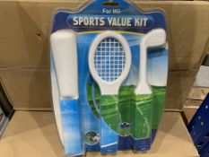 50 X NEW PACKAGED SPORTS VALUE PACKS FOR NINTENDO WII