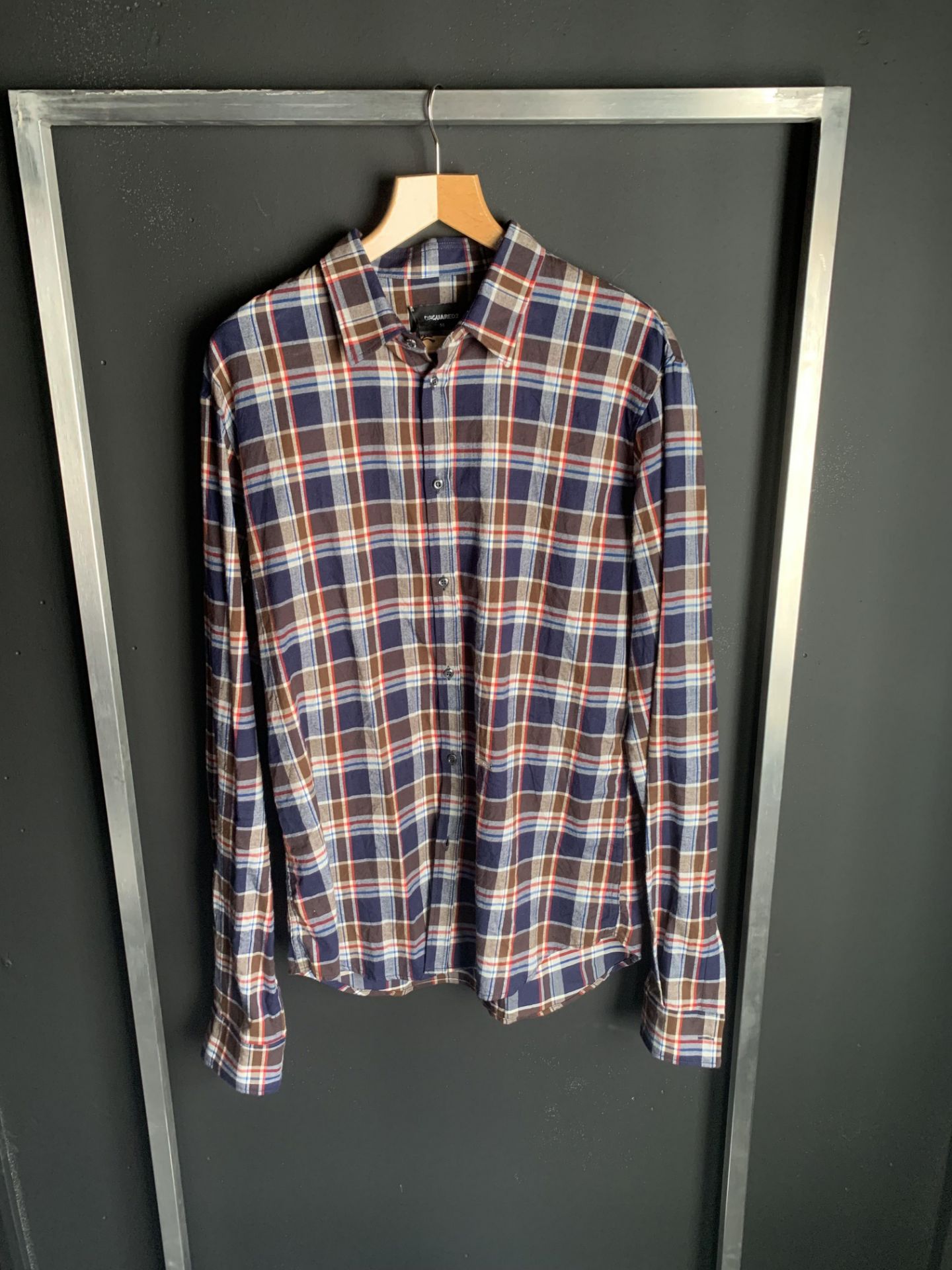 NEW WITH LABELS SMALL DSQUARED2 LONG SLEEVE BUTTON SHIRT RRP £445