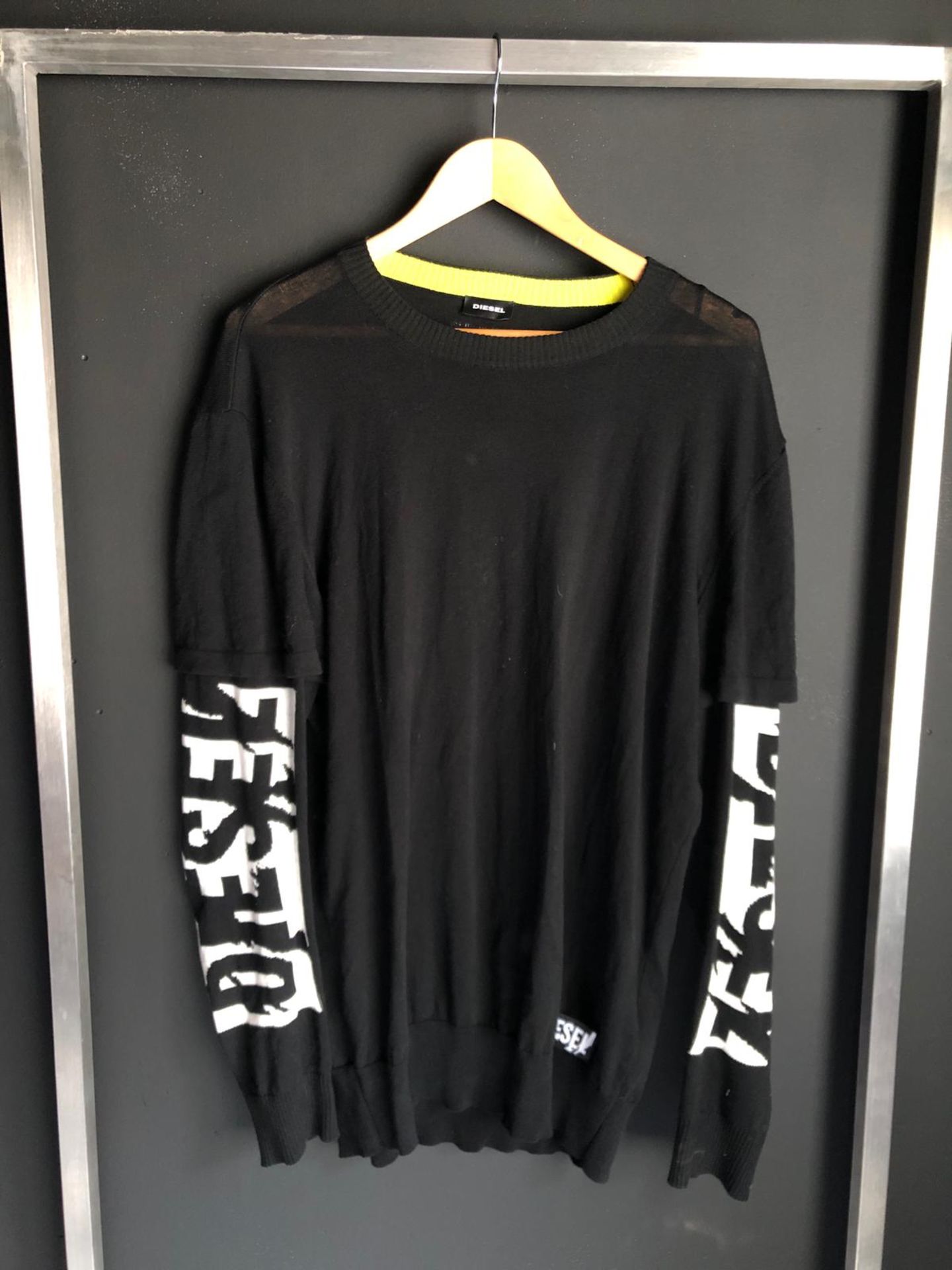 NEW LARGE DIESEL LONG SLEEVE JUMPER (EX Catwalk)