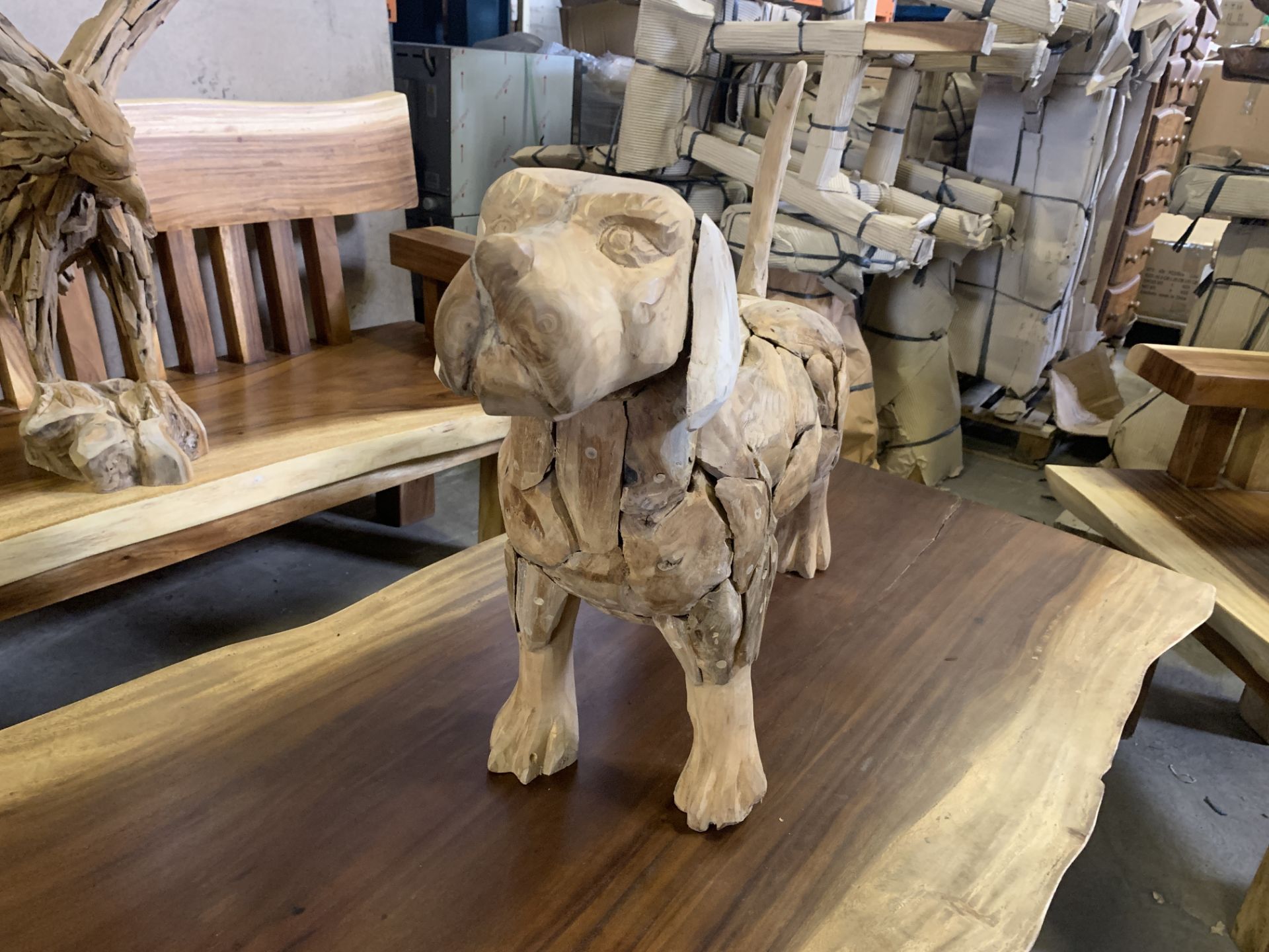 TEAK ROOT PUPPY L50 X W 25 X H50 RRP £275 - Image 2 of 2