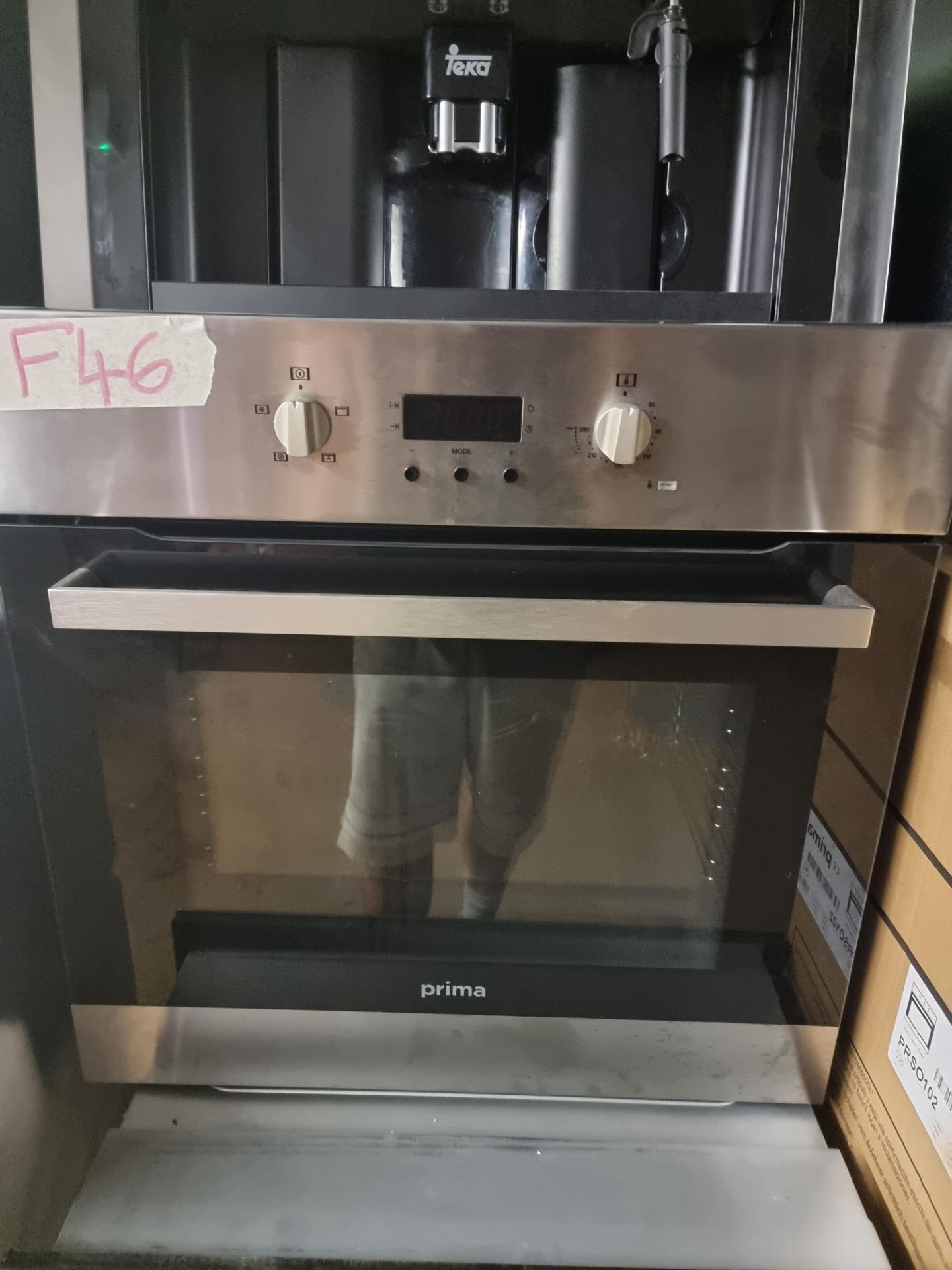 PRIMA PRSO102 SINGLE FAN OVEN MM STST – MISSING TRAYS RRP 207