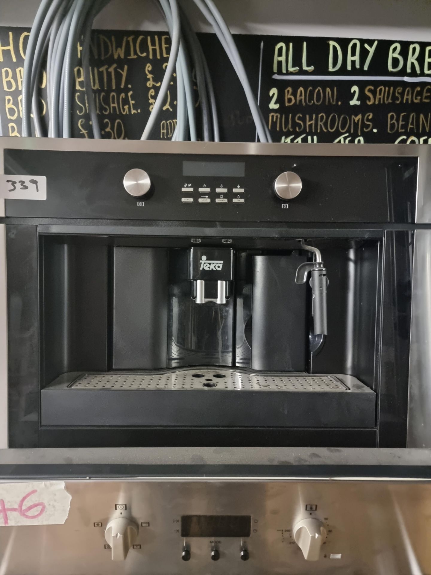 TEKA INTEGRATED COFFEE MACHINE – EX DEMO/USED RRP 1000