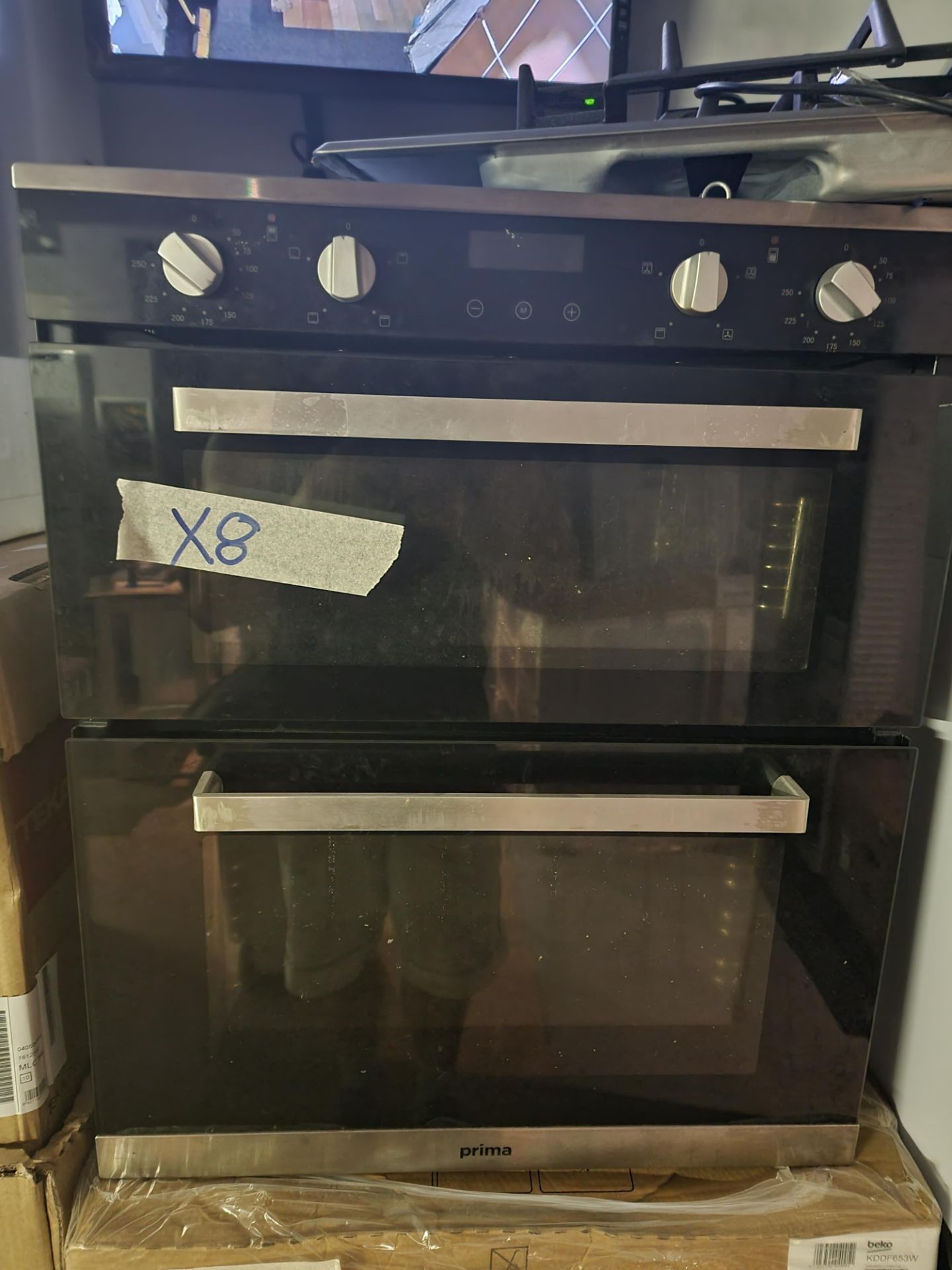 PRIMA+ PRDO304 BU DBL OVEN BGST – EX DEMO/USED