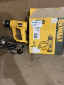 DEWALT D26411-GB 1800W ELECTRIC HEAT GUN 240V COMES WITH BOX (UNCHECKED, UNTESTED)