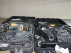 2 X TITAN SDS DRILLS COME WITH CARRY CASES (UNCHECKED, UNTESTED)