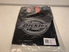 15 X BRAND NEW DICKIES ATWOOD LONG SLEEVED T SHIRTS BLACK SIZE LARGE RRP £30 EACH