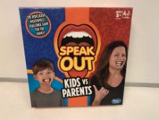 24 X BRAND NEW HASBRO SPEAK OUT KIDS V PARENTS GAMES