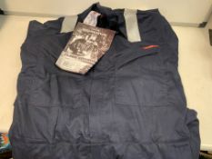 12 X BRAND NEW DICKIES NAVY BLUE FLAME RETARDANT LW PYRO COVERALLS SIZE 38R RRP £45 EACH