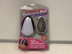 72 X NEW PACKAGED THE ULTIMATE FOOR FILE - PEDICURE PODS