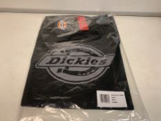 15 X BRAND NEW DICKIES ATWOOD LONG SLEEVED T SHIRTS BLACK SIZE MEDIUM RRP £30 EACH