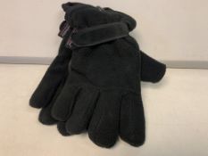 50 X BRAND NEW THERMAL INSULATION BLACK GLOVES