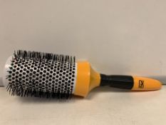 20 X BRAND NEW GK HAIR ORANGE ROUND BRUSH 53MM