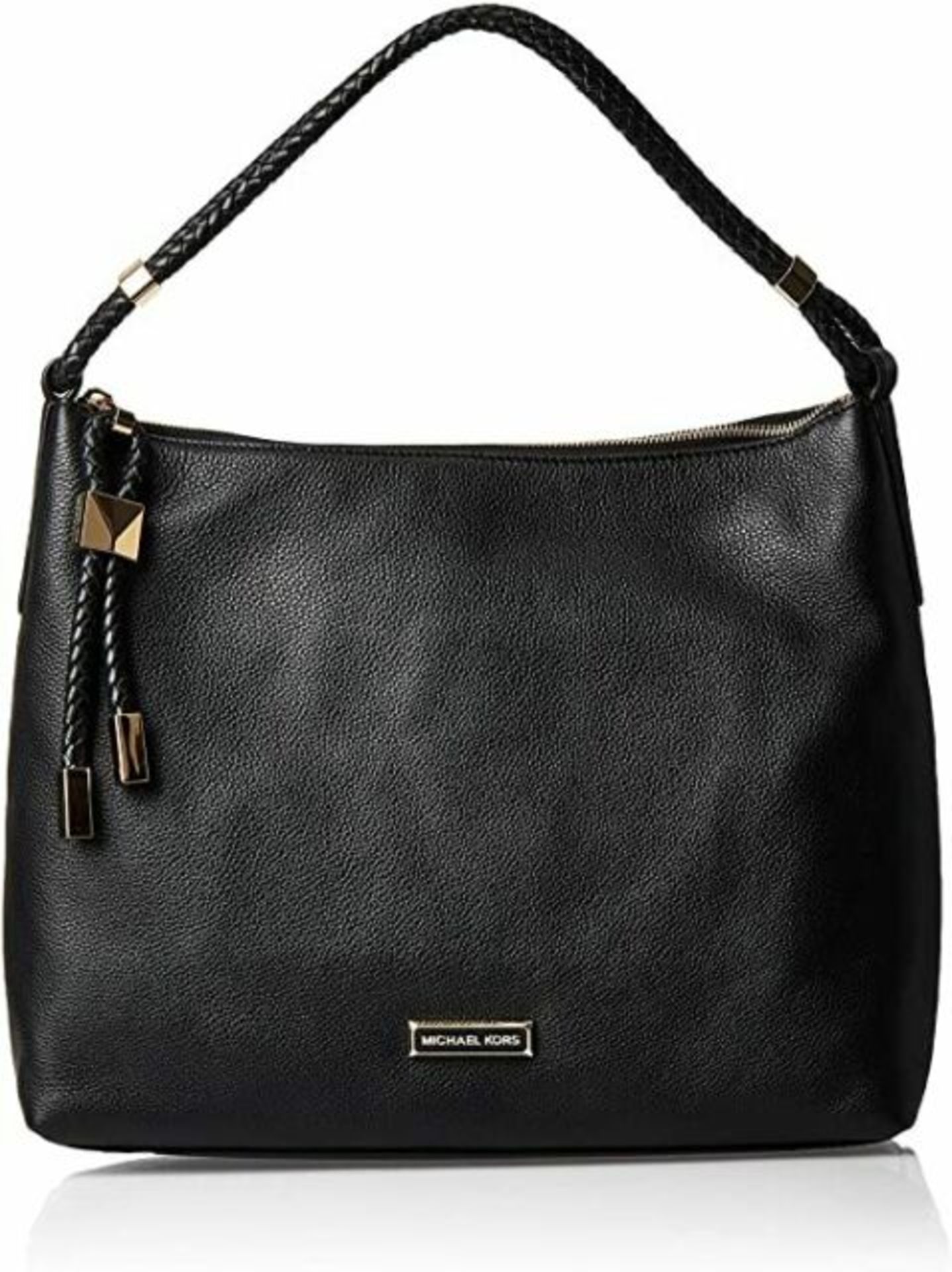 BRAND NEW MICHAEL KORS LEXINGTON BLACK LARGE SHOULDER BAG (3557) RRP £429 B-1