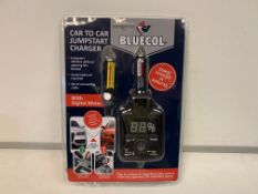 24 X BRAND NEW BLUECOL CAR TO CAR JUMPSTART CHARGERS