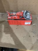 MILWAUKEE CORDLESS ANGLE GRINDER COMES WITH BOX (UNCHECKED, UNTESTED)