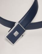 BRAND NEW ALFRED DUNHILL 30MM NAVY BELT (5328) RRP £345