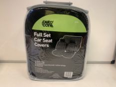 12 X BRAND NEW AUTOCARE FULL SETS OF CAR SEAT COVERS