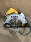 DEWALT DWE560-GB 1350W 184MM ELECTRIC CIRCULAR SAW 240V (UNCHECKED, UNTESTED)