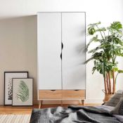 Koto 2 Door 2 Drawer Wardrobe. RRP £449.99.