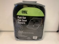 12 X BRAND NEW AUTOCARE FULL SETS OF CAR SEAT COVERS