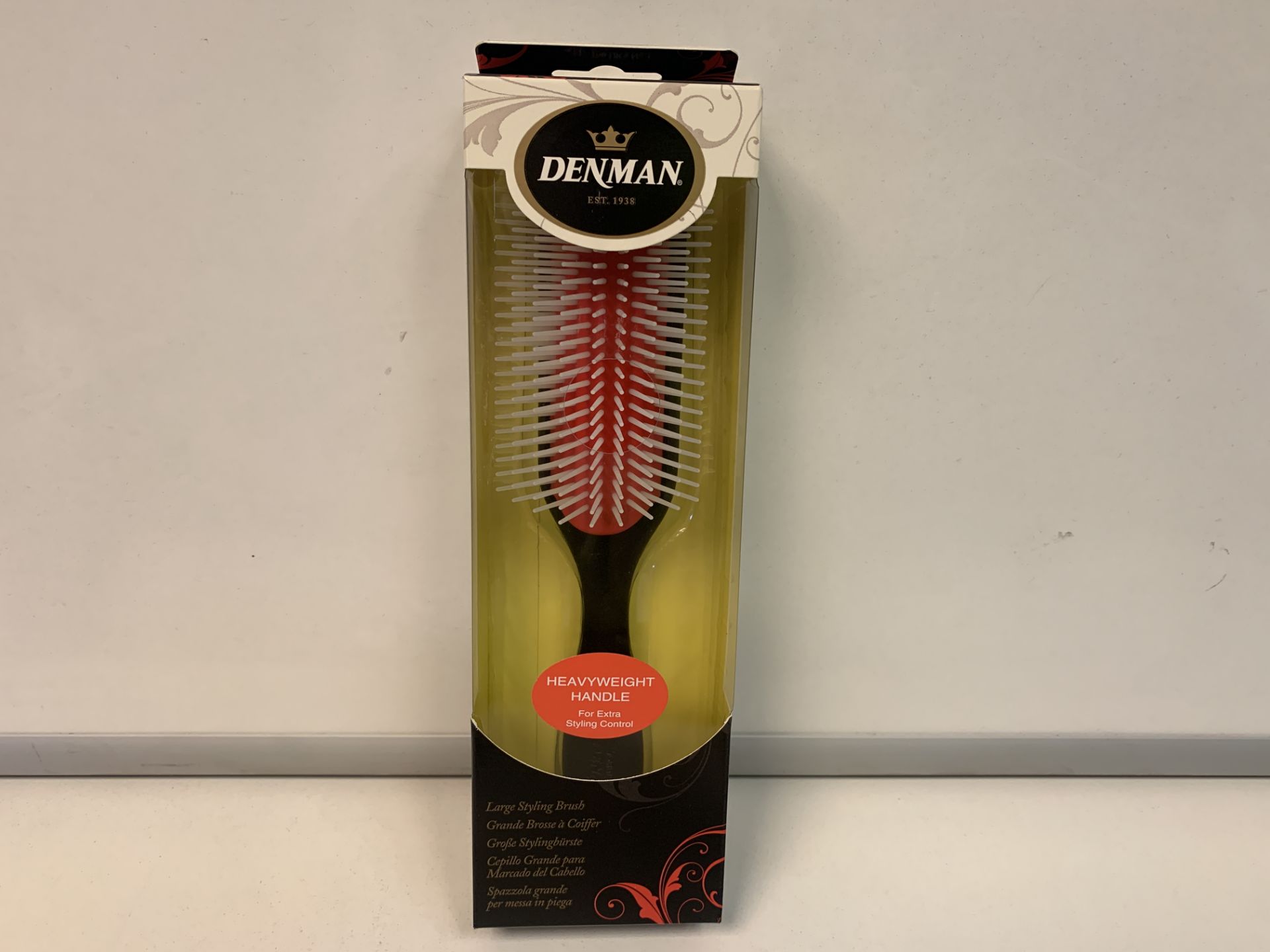 26 X BRAND NEW DENMAN HEAVYWEIGHT HANDLE LARGE STYLING BRUSHES