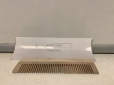 600 X BRAND NEW GILCHRIST AND SOAMES WOOD COMBS